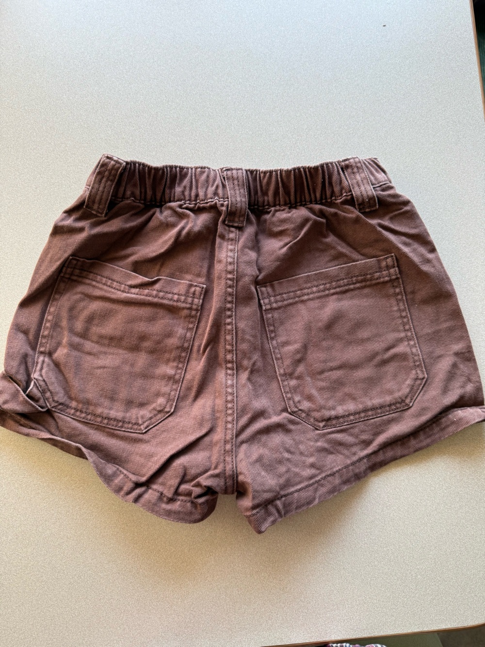 wild fable mauve brown high-rise casual shorts